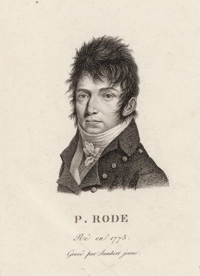 Besteci Pierre Jacques Joseph Rode 1774-1830