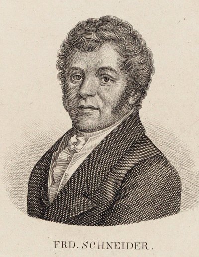 Organist ve besteci Friedrich Schneider