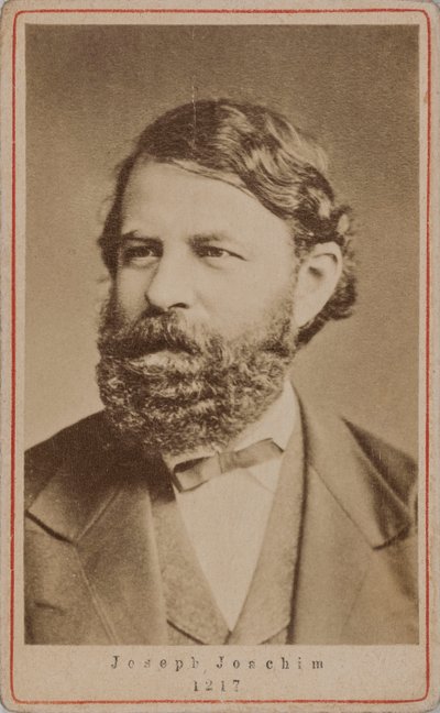 Kemancı ve besteci Joseph Joachim