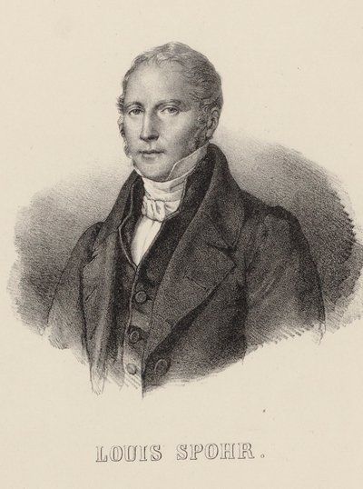 Kemancı ve besteci Louis Spohr