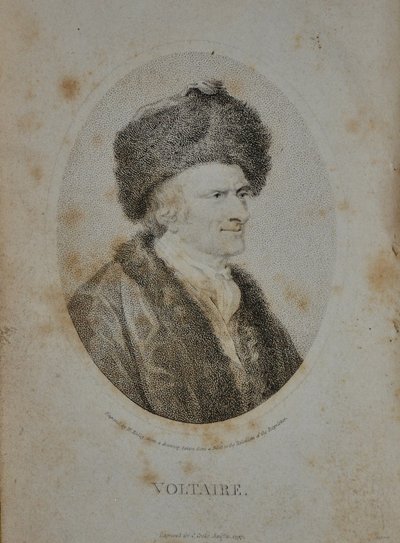 Yazar, denemeci ve filozof Francois Marie Arouet de Voltaire