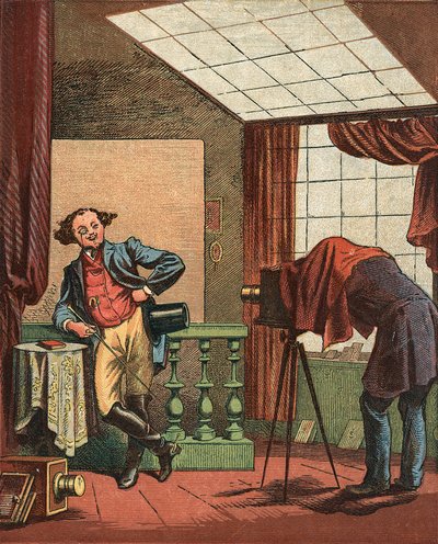 Portre fotoğrafçıları stüdyosu, 1871 by Unbekannt