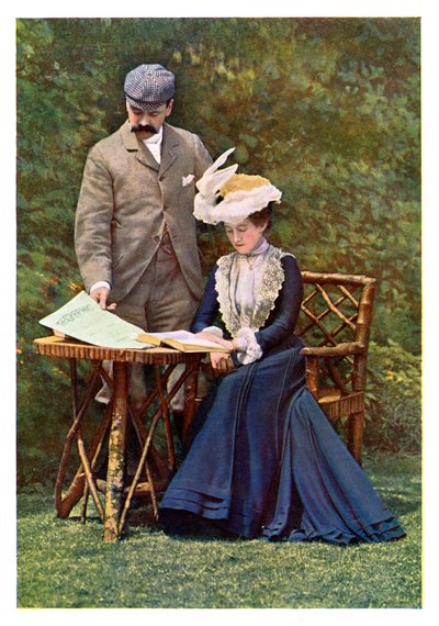 Üç Renkli Portre, 1901 by Unbekannt