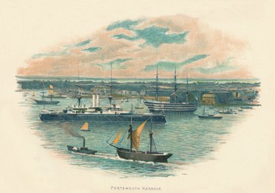 Portsmouth Limanı, c1890 by Unbekannt