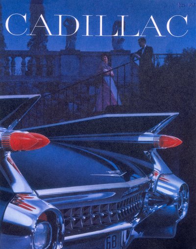 Cadillac reklam afişi, 1959 by Unbekannt