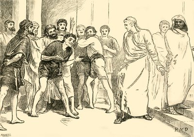 Posthumius, Tarentum'daki Tiyatroda, 1890. by Unbekannt