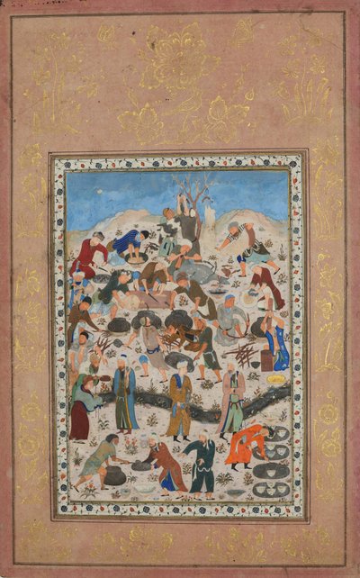 Bir Ziyafet Hazırlığı, 15. yüzyıl sonlarında Jami Divanı