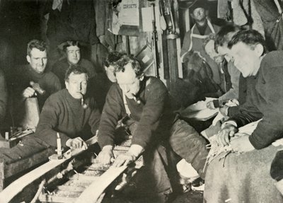 Kışın Kızak Hazırlamak, 1908, 1909 by Unbekannt