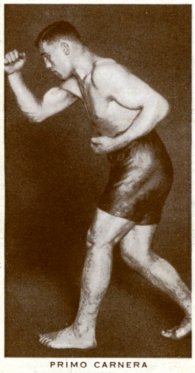 Primo Carnera, İtalyan boksör, 1938 by Unbekannt