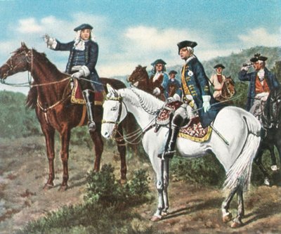 Prens Eugene ve Veliaht Prens Frederick, 1734, 1936. by Unbekannt