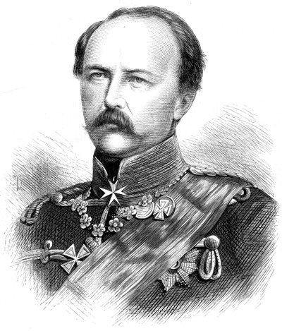 Prusya Prensi Frederick Charles Nicholas 1828-1885, 1870 by Unbekannt