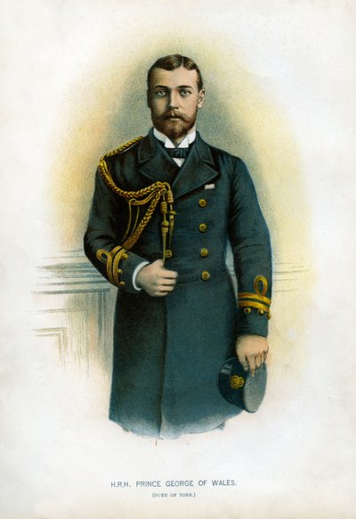 Galler Prensi George, York Dükü, 1890-1893 by Unbekannt