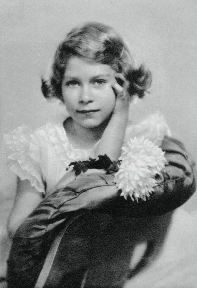 Prenses Elizabeth dokuz yaşında, 1935, 1937 by Unbekannt