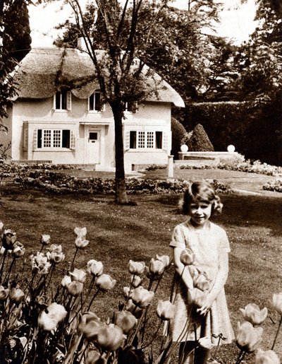 Prenses Elizabeth, geleceğin Büyük Britanya Kraliçesi II. Elizabeth, Windsor, 1930