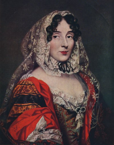 Ursinlerin Prensesi, Anne Marie de La Tremoille, c1670, 1939 by Unbekannt