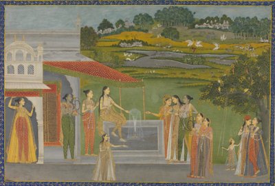 Prensesler Bir Çeşmede Toplanır, M.Ö. 1770. by Unbekannt