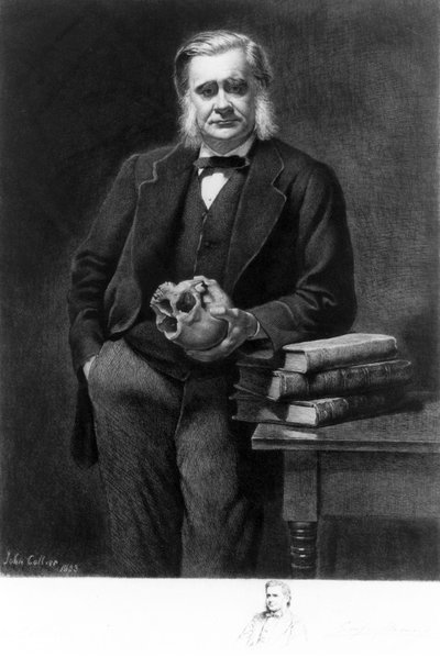 Profesör Thomas Henry Huxley, İngiliz biyolog by Unbekannt