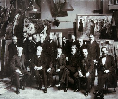 Rusya Sanat Akademisi Profesörleri, 1913 by Unbekannt
