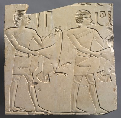 Canlı Kaz Teklifleri ile Peygamber ve Öğretim Üyesi-Rahip, c. 667-647 M.Ö. by Unbekannt