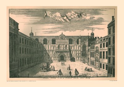 London Guild Hall Prospect, 1755, 1886 by Unbekannt