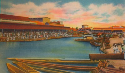 Halk Pazarı, Barranquilla, c1940
