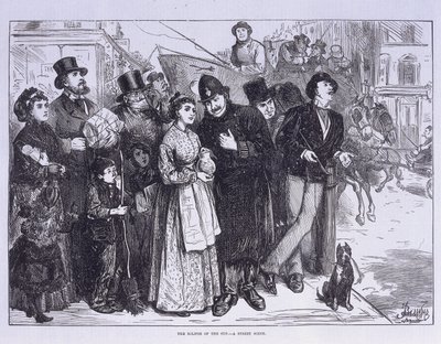 Güneş tutulmasının genel tanığı, Londra, c1870 by Unbekannt