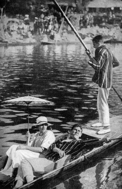 Thames üzerinde kumar oynamak, c1922 by Unbekannt