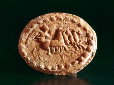 Quadriga, Kerkouane, Tunus, MÖ 3. yüzyıl by Unbekannt
