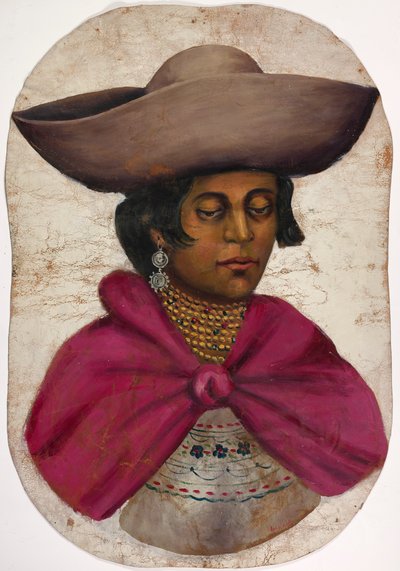 Quechua Hintli kadın, Rub. 1920. by Unbekannt