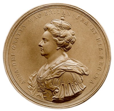 Kraliçe Anne, 1702, 1906 by Unbekannt