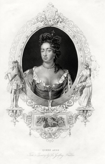 Kraliçe Anne, 1860 by Unbekannt