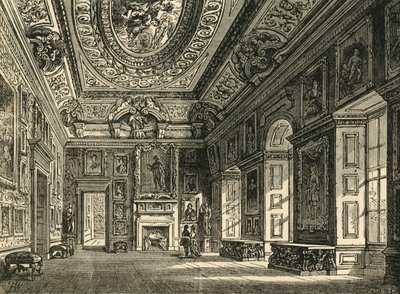 Queen Carolines Misafir Odası, Kensington Sarayı, c1876. by Unbekannt