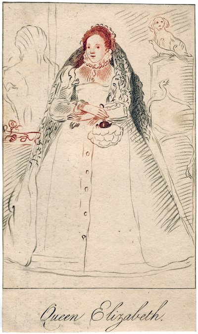 İngiltere Kraliçesi I. Elizabeth, 1533-1603 by Unbekannt