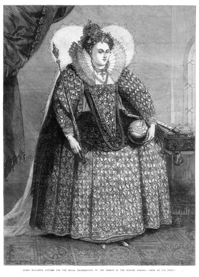 Kraliçe Elizabeth, İspanyol Armadası