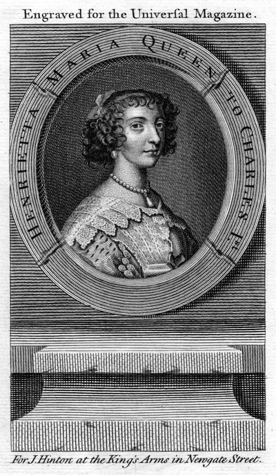 Kraliçe Henrietta Maria, I. Charles