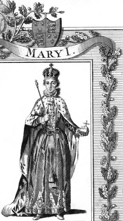 İngiltere Kraliçesi I. Mary by Unbekannt