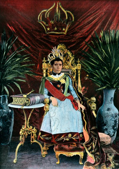 Madagaskar Kraliçesi Ranavalona Manjaka III, 1880