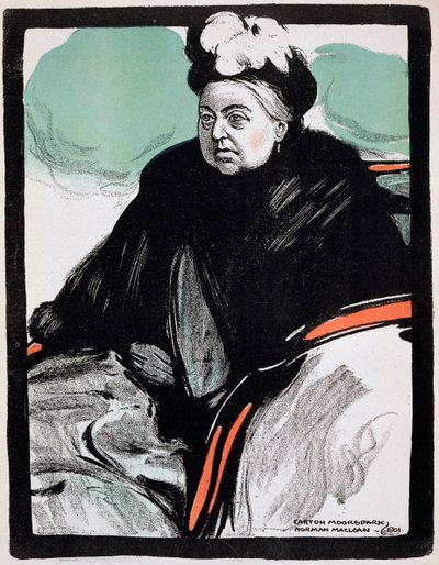 Kraliçe Victoria, 1901 by Unbekannt