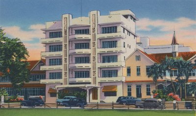 Queens Park Hotel, İspanya Limanı, Trinidad, BWI, c1940s., c1940s. by Unbekannt