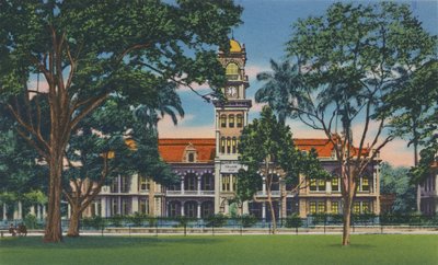 Queens Kraliyet Koleji, Trinidad, B.W.I., c1940s. by Unbekannt