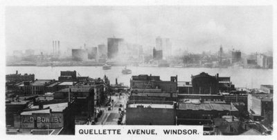 Ouellette Caddesi, Windsor, Ontario, Kanada, c1920s by Unbekannt