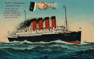 RMS Moritanya. Cunard Hattı, 1930