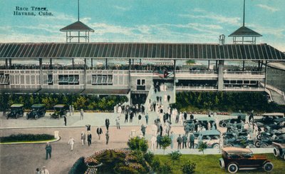 Yarış Pisti, Havana, Küba, c1950