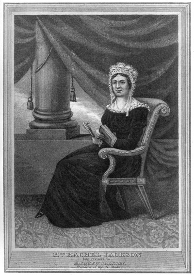 Rachel Jackson 1767-1828, First Lady, 19. yüzyıl 1908 by Unbekannt