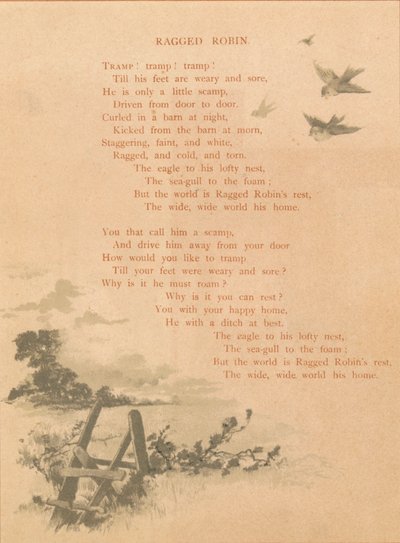 Düzensiz Robin, 19. yüzyılın sonları - 20. yüzyılın başlarında by Unbekannt