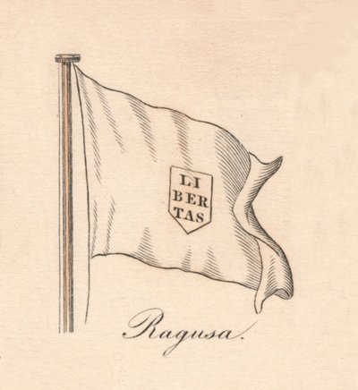 Ragusa, 1838 by Unbekannt