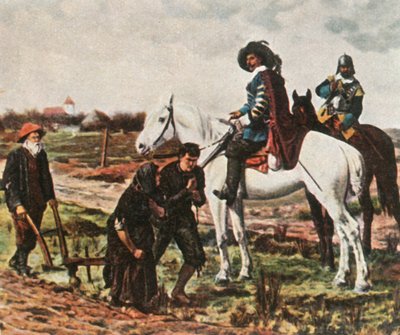 Otuz Yıl Savaşı, 1618-1648, 1936 sırasında askerler. by Unbekannt