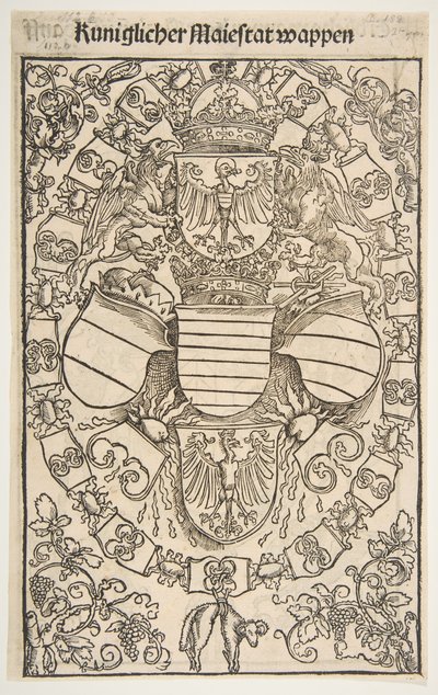 Recto: Romalıların Kralı I. Maximilian