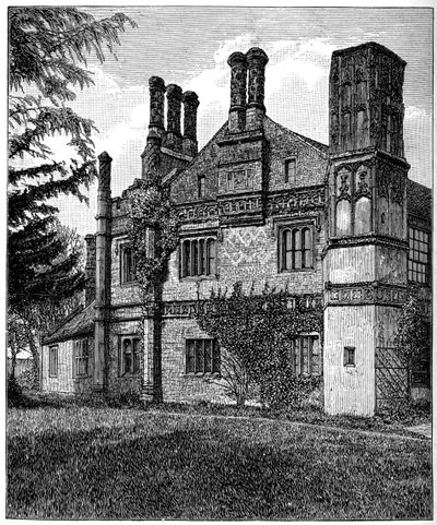Rectory House, Büyük Horlama, Norfolk, 15. yüzyılın sonu, 1893 by Unbekannt