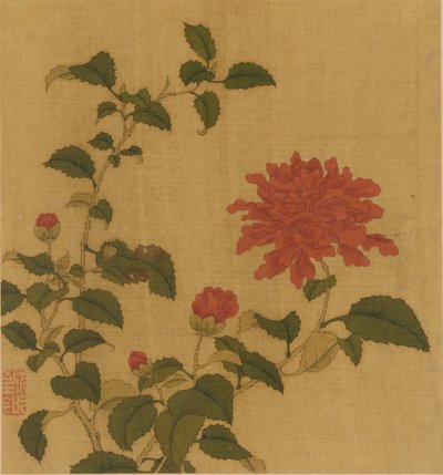 Kızıl Şakayık, Qing hanedanı, 18. yüzyıl. by Unbekannt